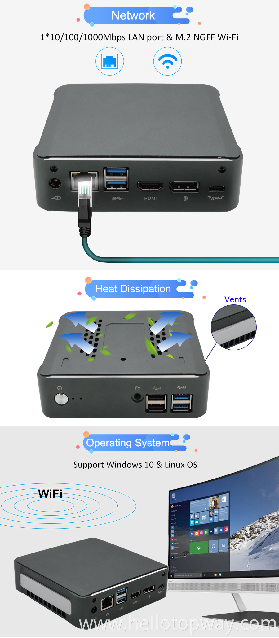 I5 8250u Mini Pc